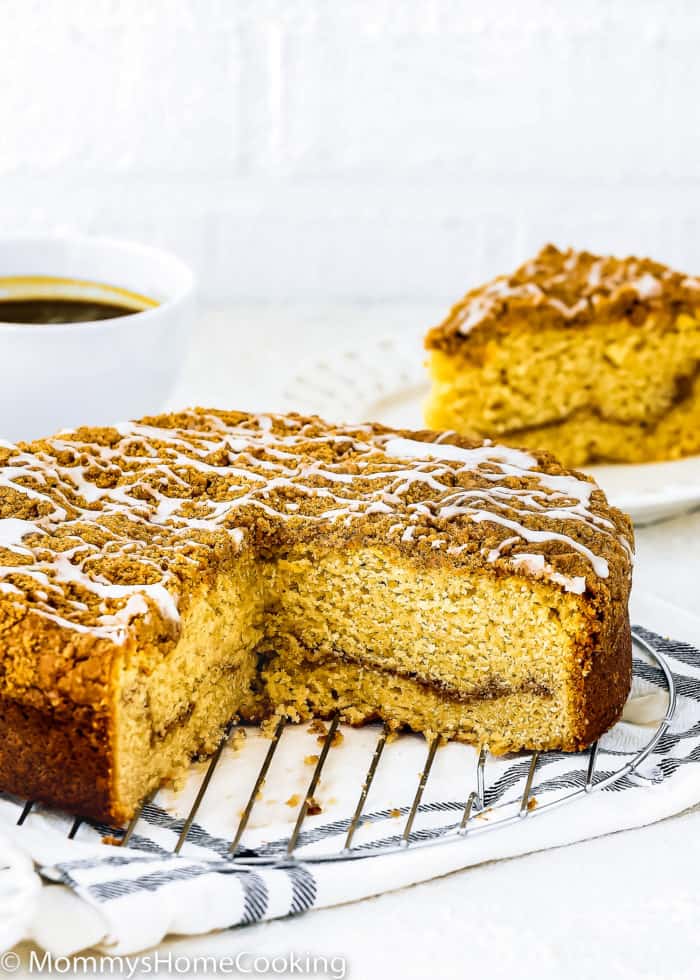 Easy Eggless Coffee Cake